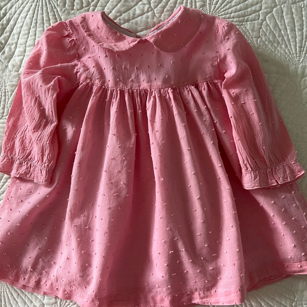 The Oaks Apparel lined dress pink